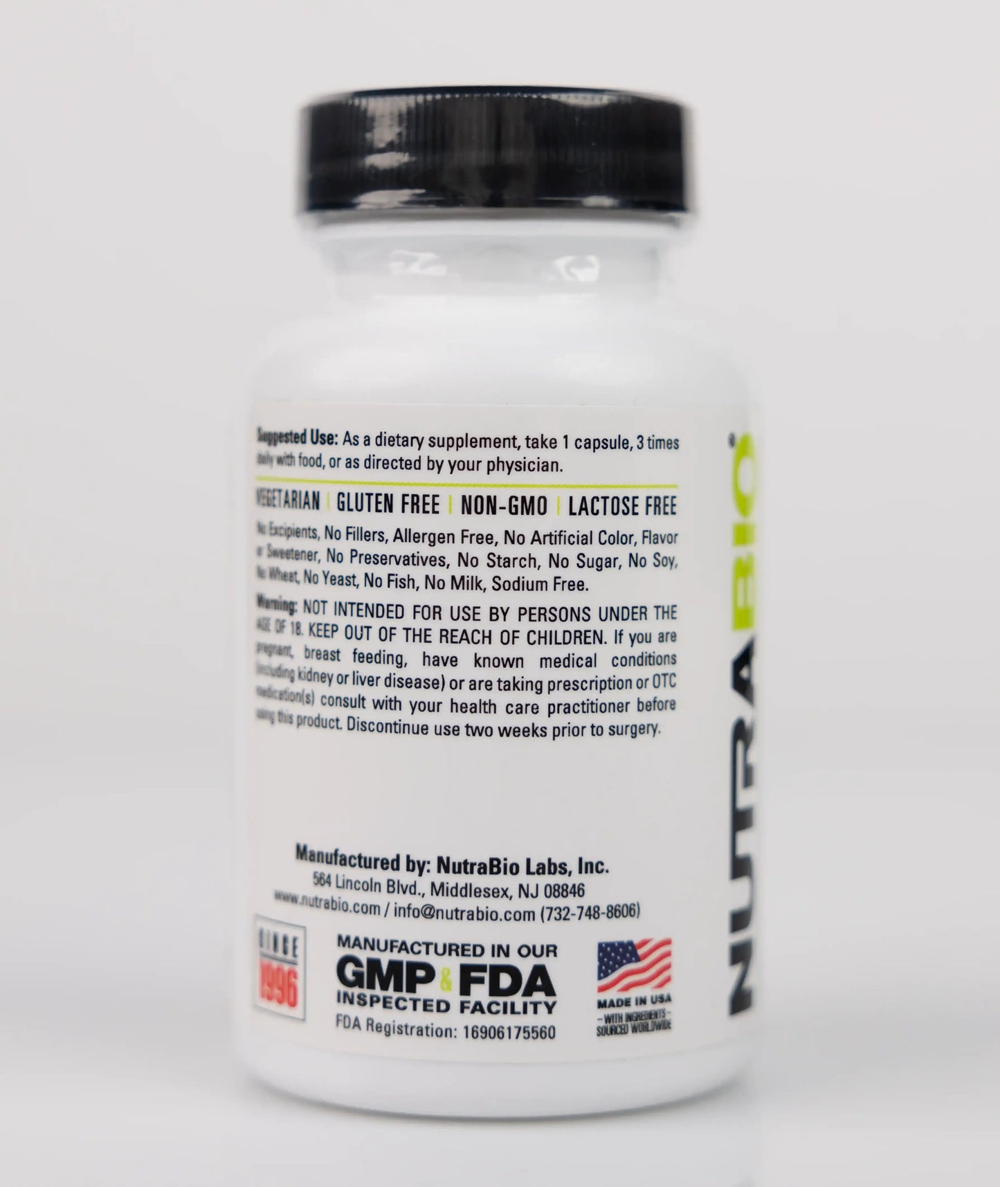 Nutrabio Milk Thistle 241mg 90 Capsules