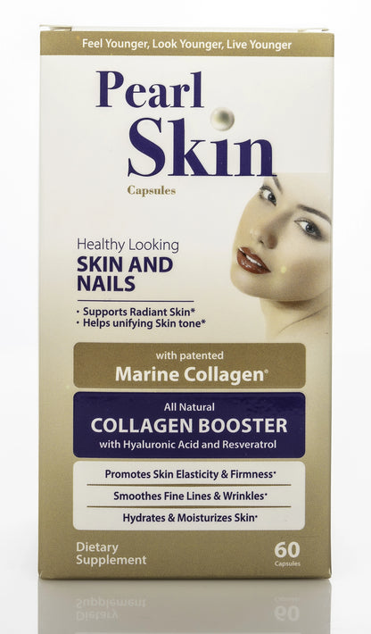 Pearl Skin Collagen Booster Skin and Nails 60 Capsules