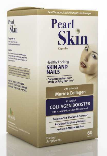 Pearl Skin Collagen Booster Skin and Nails 60 Capsules