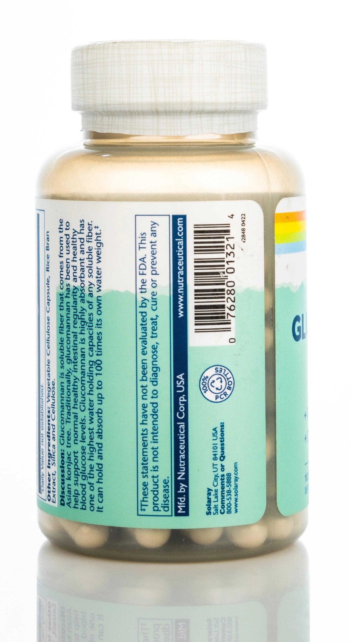 Solaray Glucomannan 600mg 100 Capsules