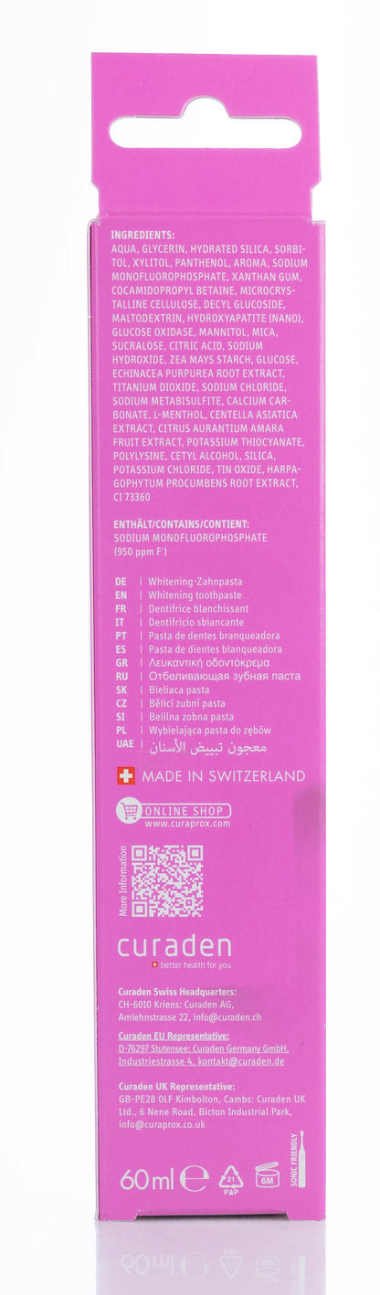 Curaprox Be You Whitening Toothpaste 60Ml[Watermelon]
