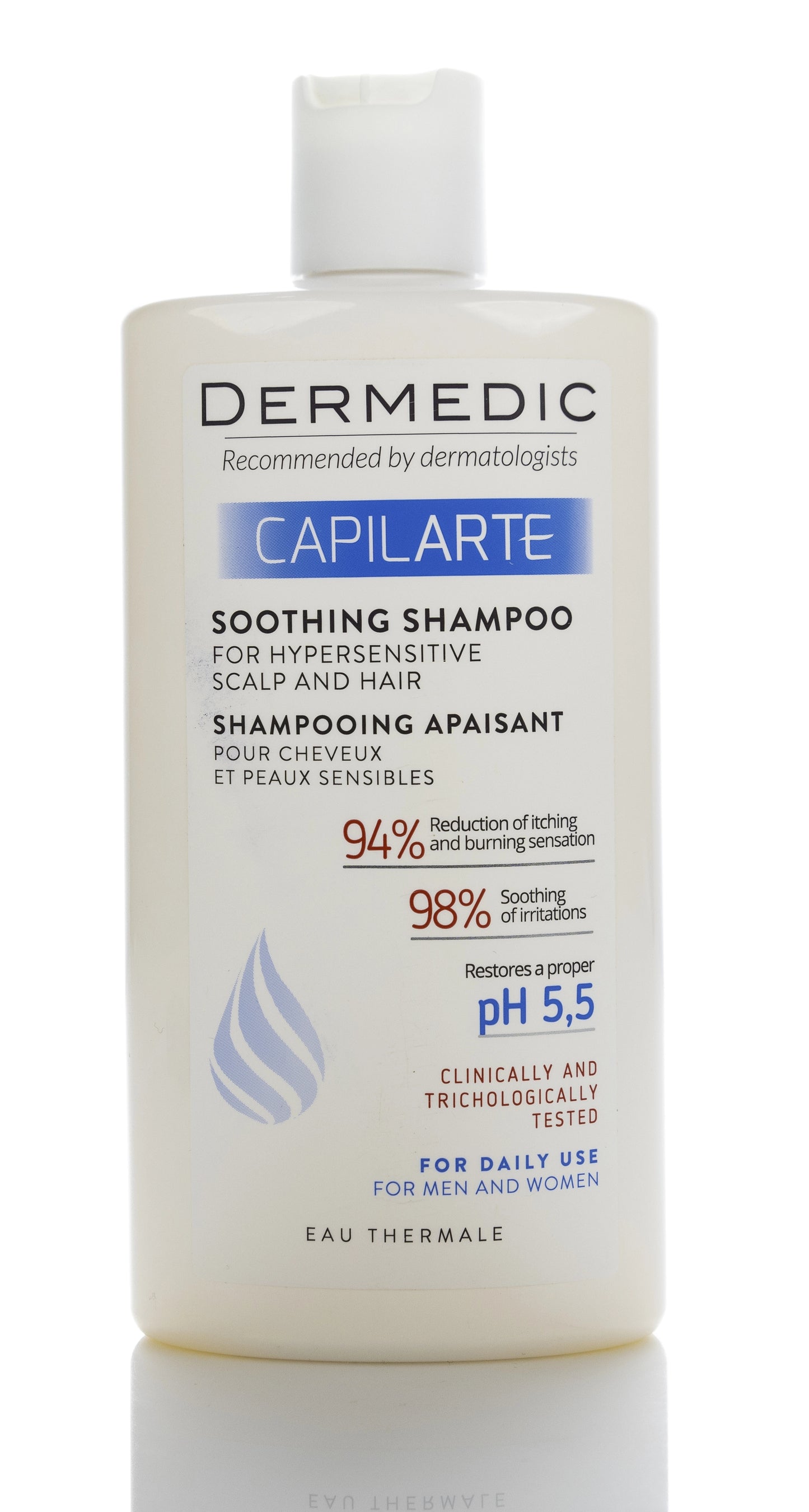 Dermedic Capilarte Soothing Shampoo for Hypersensitive Scalp and Hair 300 ml