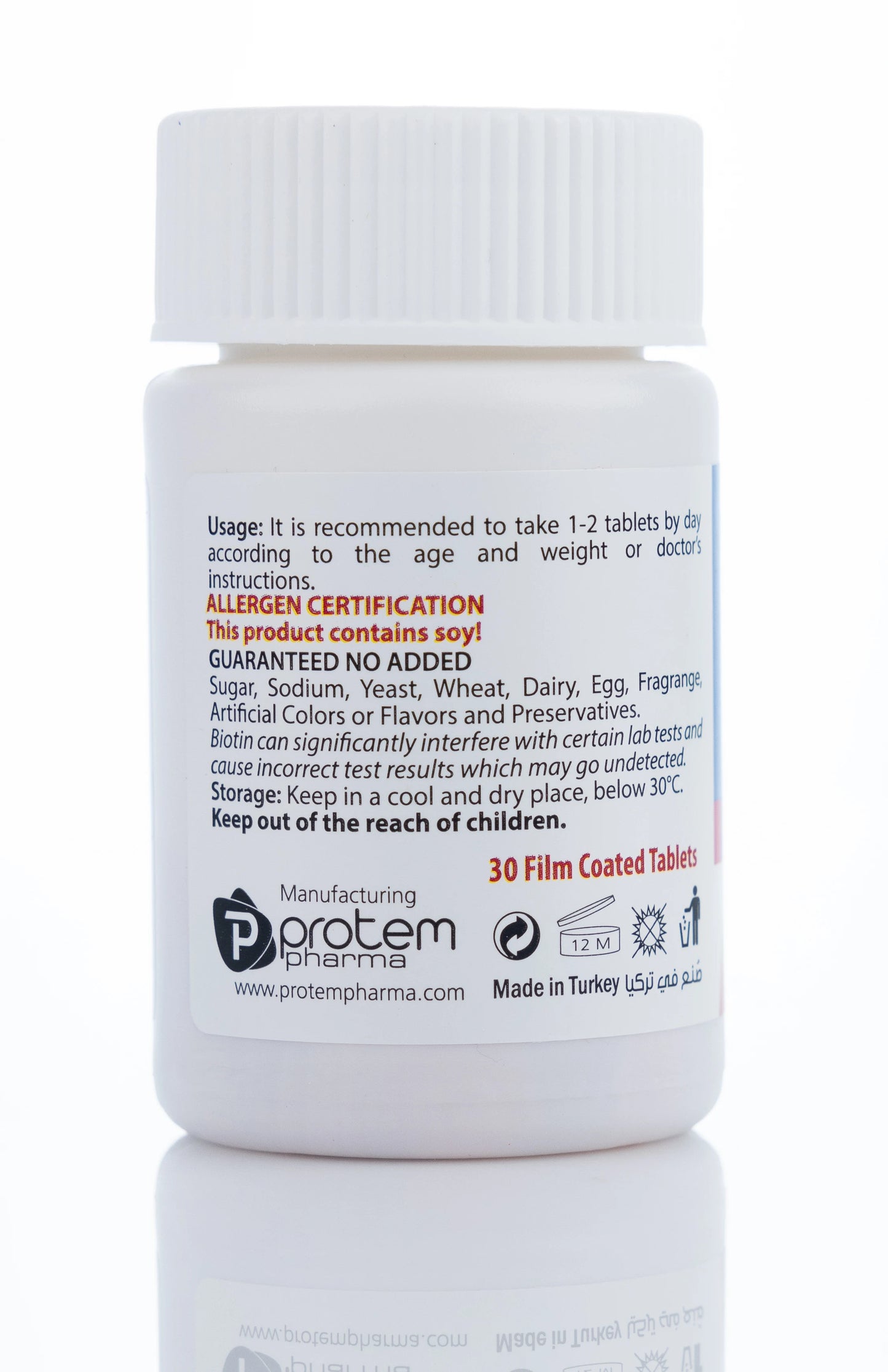 Vit-All One Day Vitamins & Minerals 30 Tablet