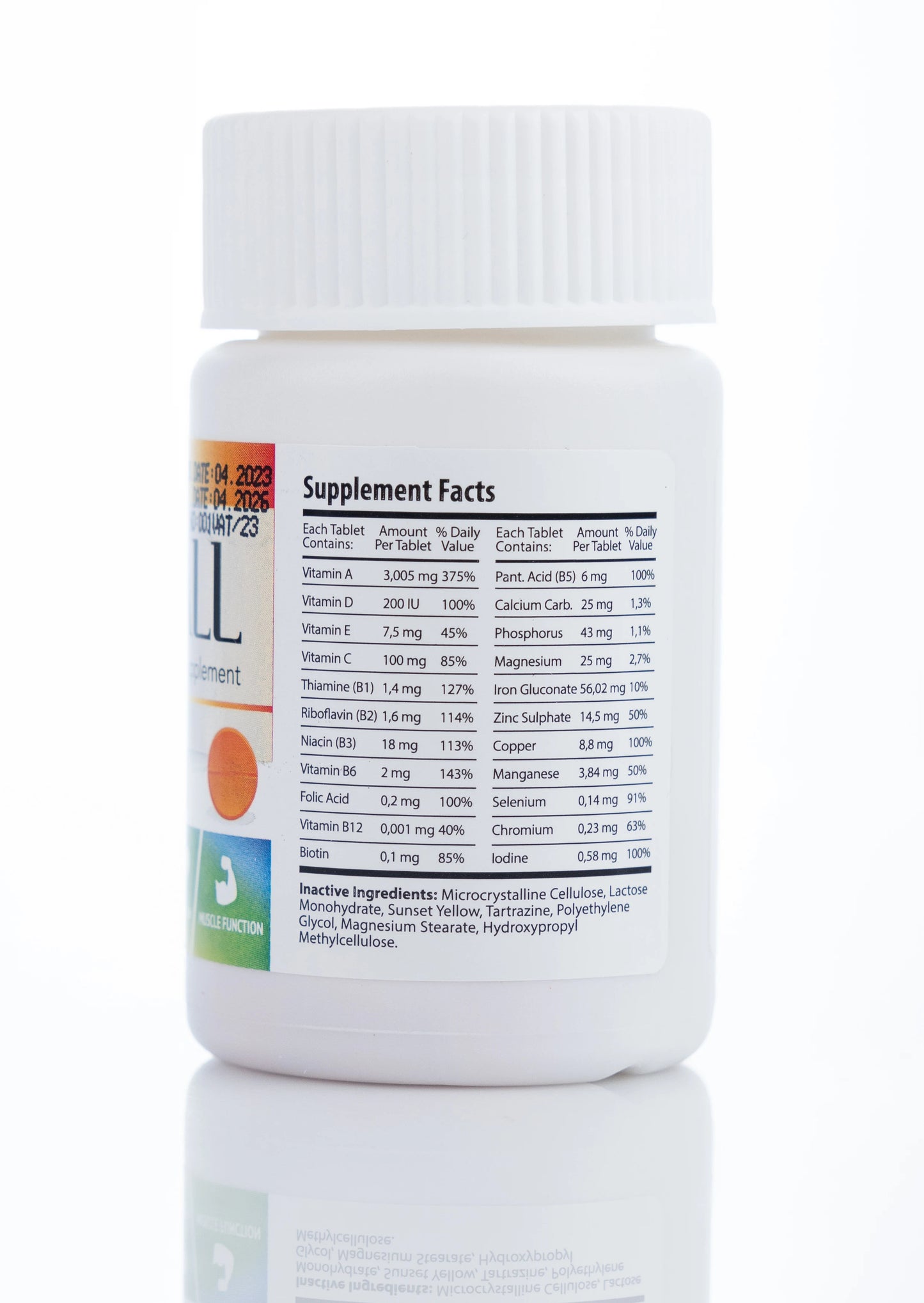 Vit-All One Day Vitamins & Minerals 30 Tablet