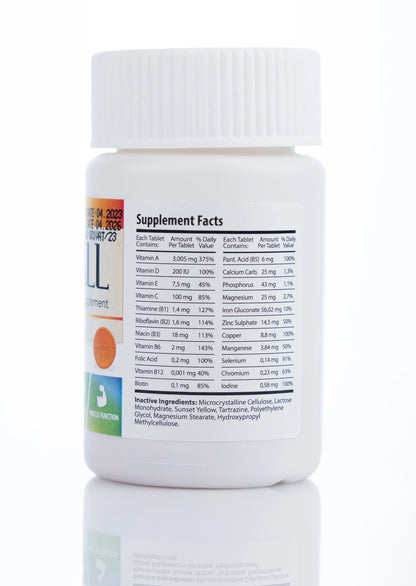 Vit-All One Day Vitamins & Minerals 30 Tablet