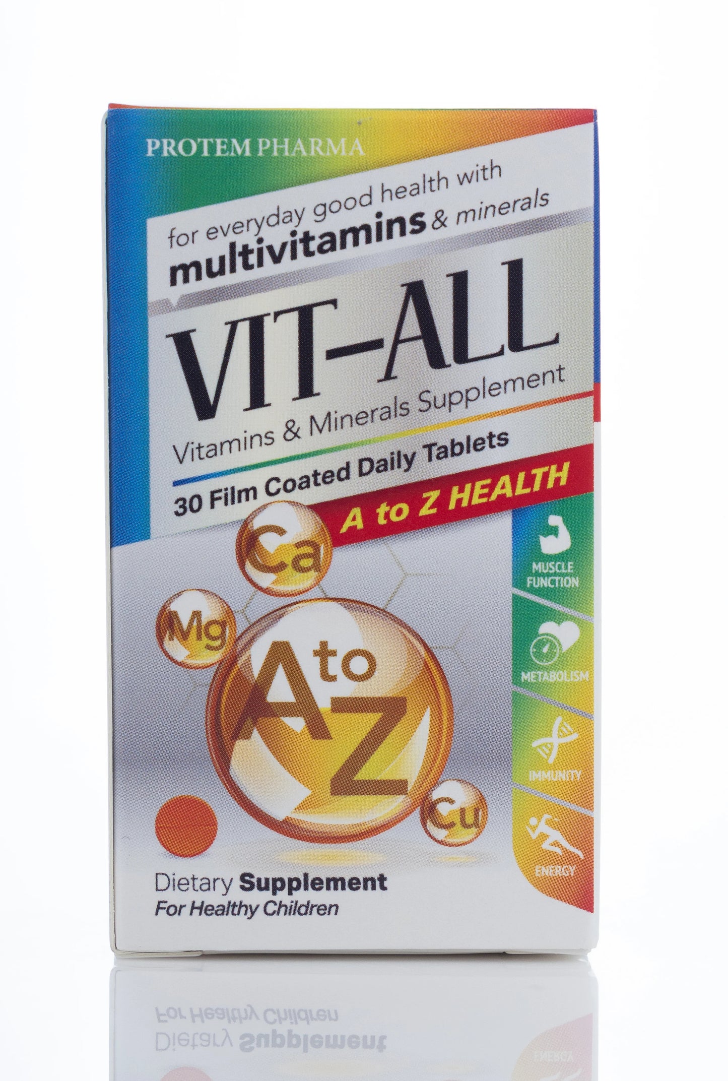 Vit-All One Day Vitamins & Minerals 30 Tablet