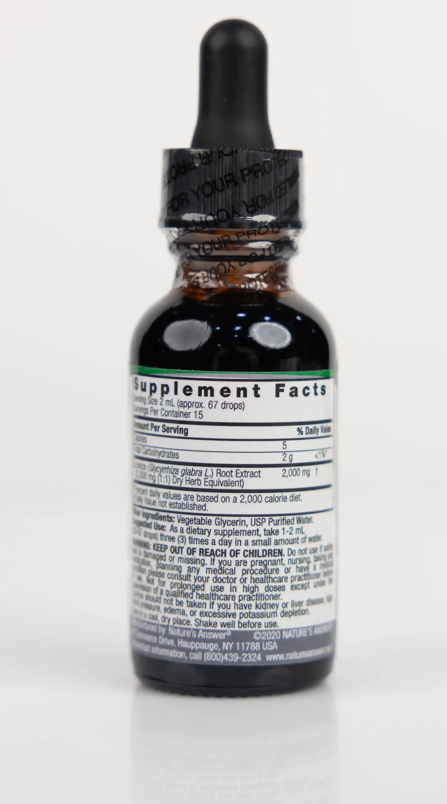 Nature's Answer Licorice Root Fluid Extract 30ml