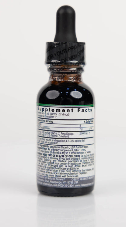 Nature's Answer Licorice Root Fluid Extract 30ml