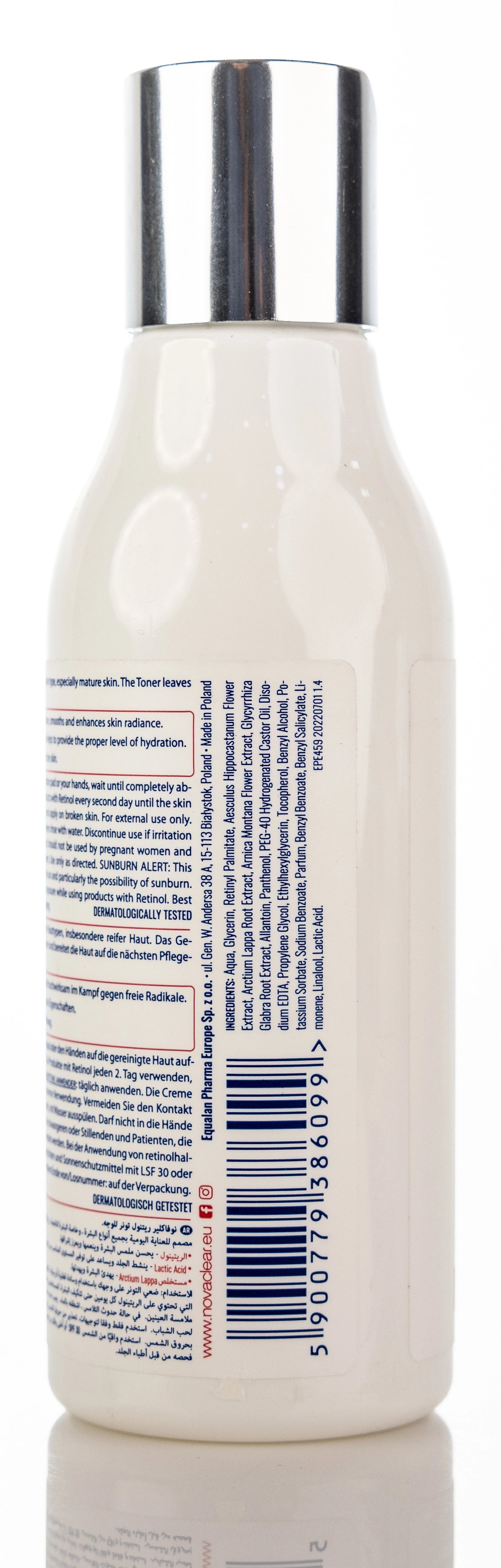 Novaclear Retinol Rejuvenating Facial Toner 100 Ml