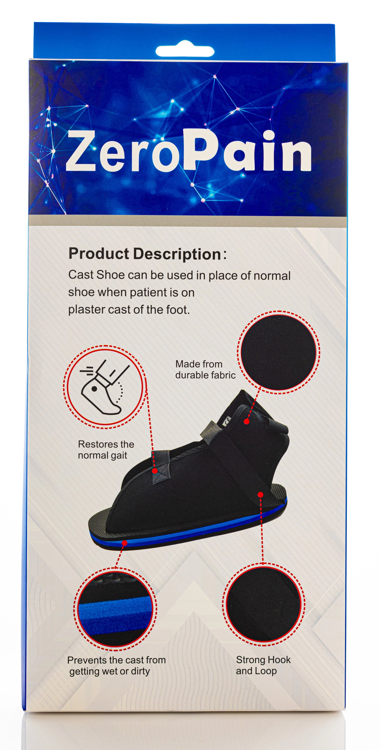 Zero Pain Cast Shoe [2X-Large]