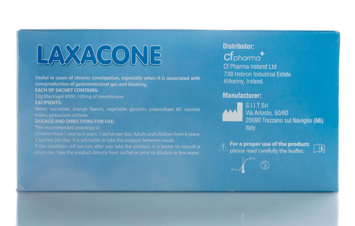 Laxacone 10 Sachets 30Ml