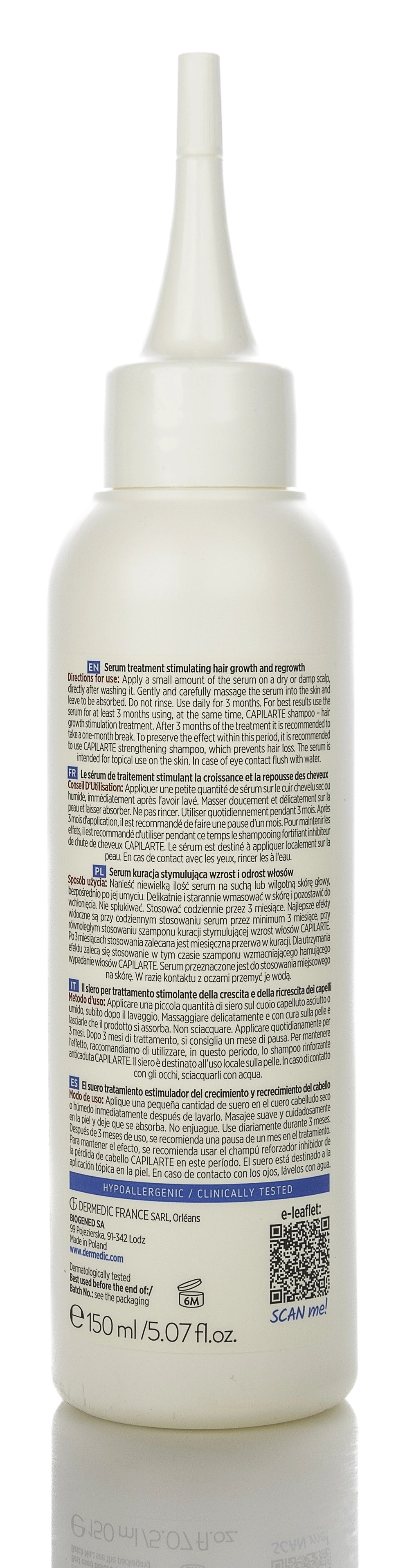 Dermedic Capilarte Serum Treatment Stimulating Hair Growth 150 ml
