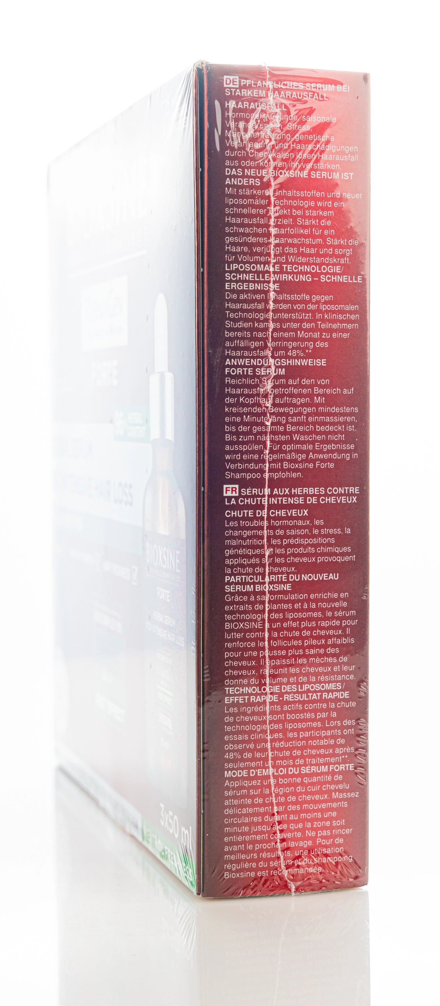 Bioxsine DermaGen Forte Herbal Serum for Intensive Hair Loss (3 x 50 ml)