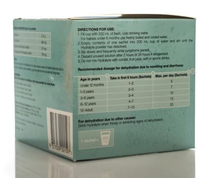 Hydralyte Lemonade Sachet 10X4.9 gm