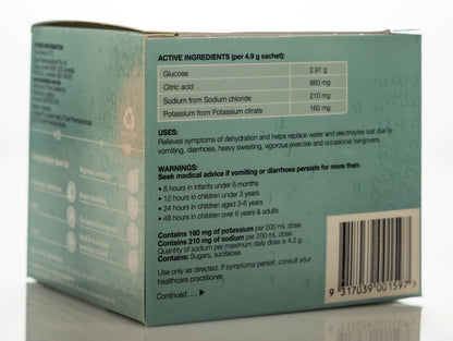 Hydralyte Lemonade Sachet 10X4.9 gm
