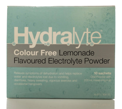 Hydralyte Lemonade Sachet 10X4.9 gm