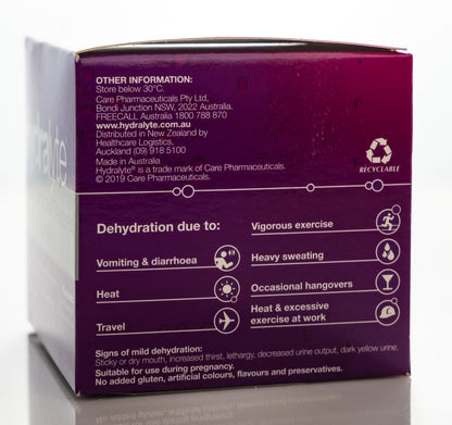 Hydralyte Apple & Blackcurrant Sachet 10X4.9 gm