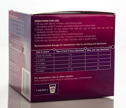 Hydralyte Apple & Blackcurrant Sachet 10X4.9 gm