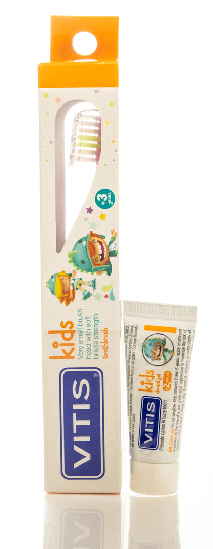 Dentaid Vitis Kids Toothbrush + 15Ml Toothpaste
