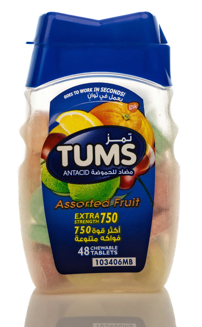Tums Antacid 48 Chew Tablets