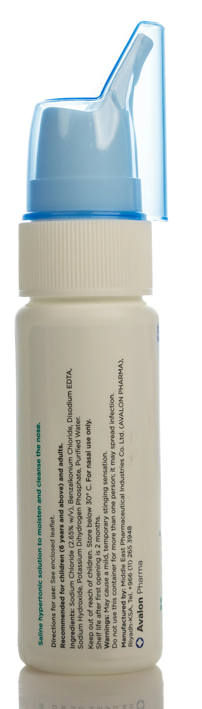 Avalon Salinose Hypertonic Nasal Spray 75Ml