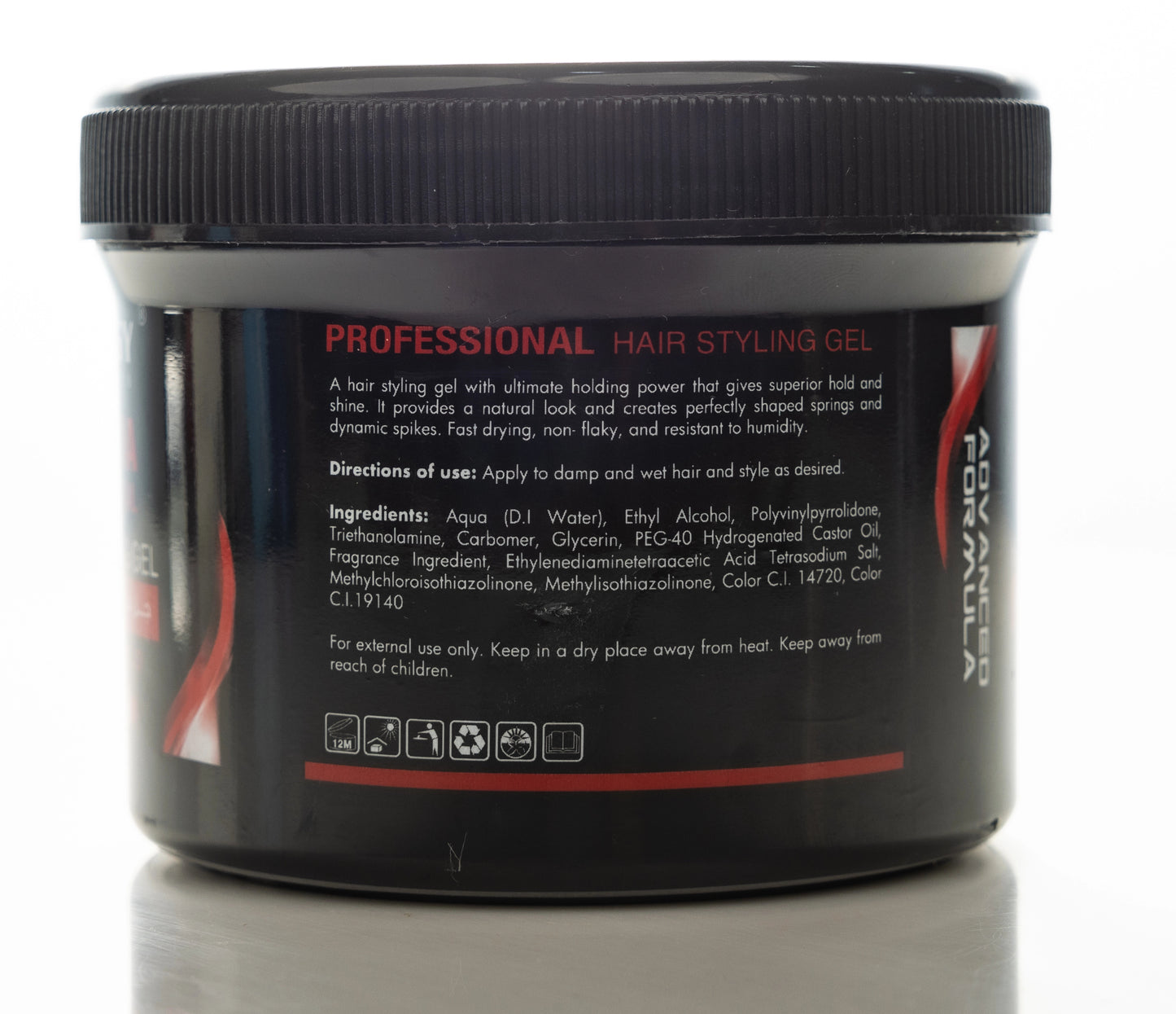 Energy Cosmetics Armada Professional  Hair Styling Gel [3] Ultimate Hold 500 Ml