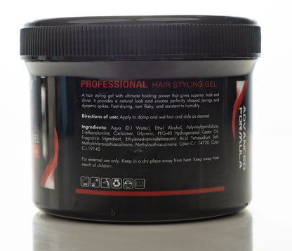 Energy Cosmetics Armada Professional  Hair Styling Gel [3] Ultimate Hold 500 Ml