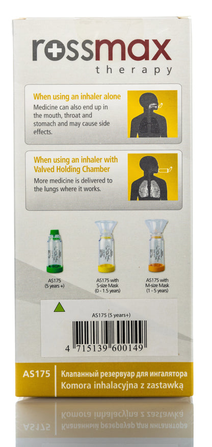 Rossmax Valved Holding Chamber For infant 0-1.5years [AS175]