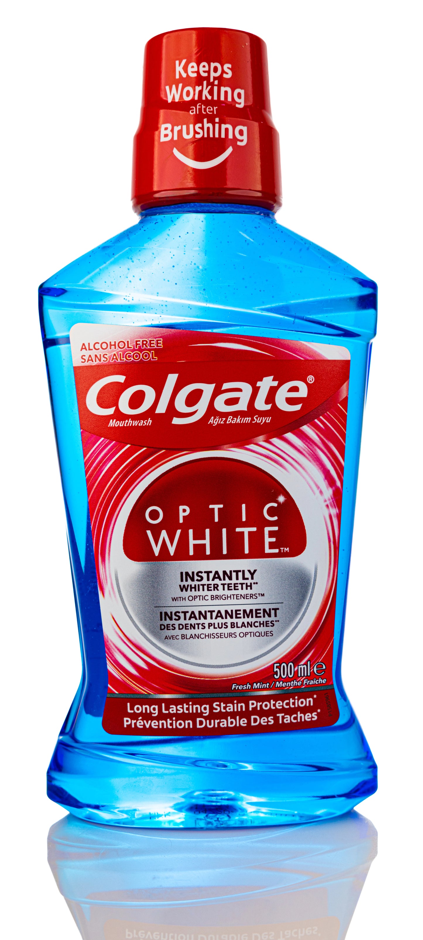 Colgate Optic White Instant Mouthwash 500 ml
