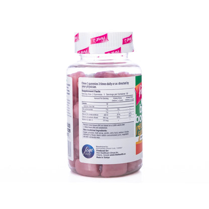 Fine's Kids K2+Ca+D3 Bone Booster 60Gummies