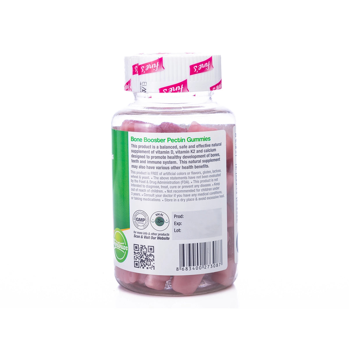 Fine's Kids K2+Ca+D3 Bone Booster 60Gummies