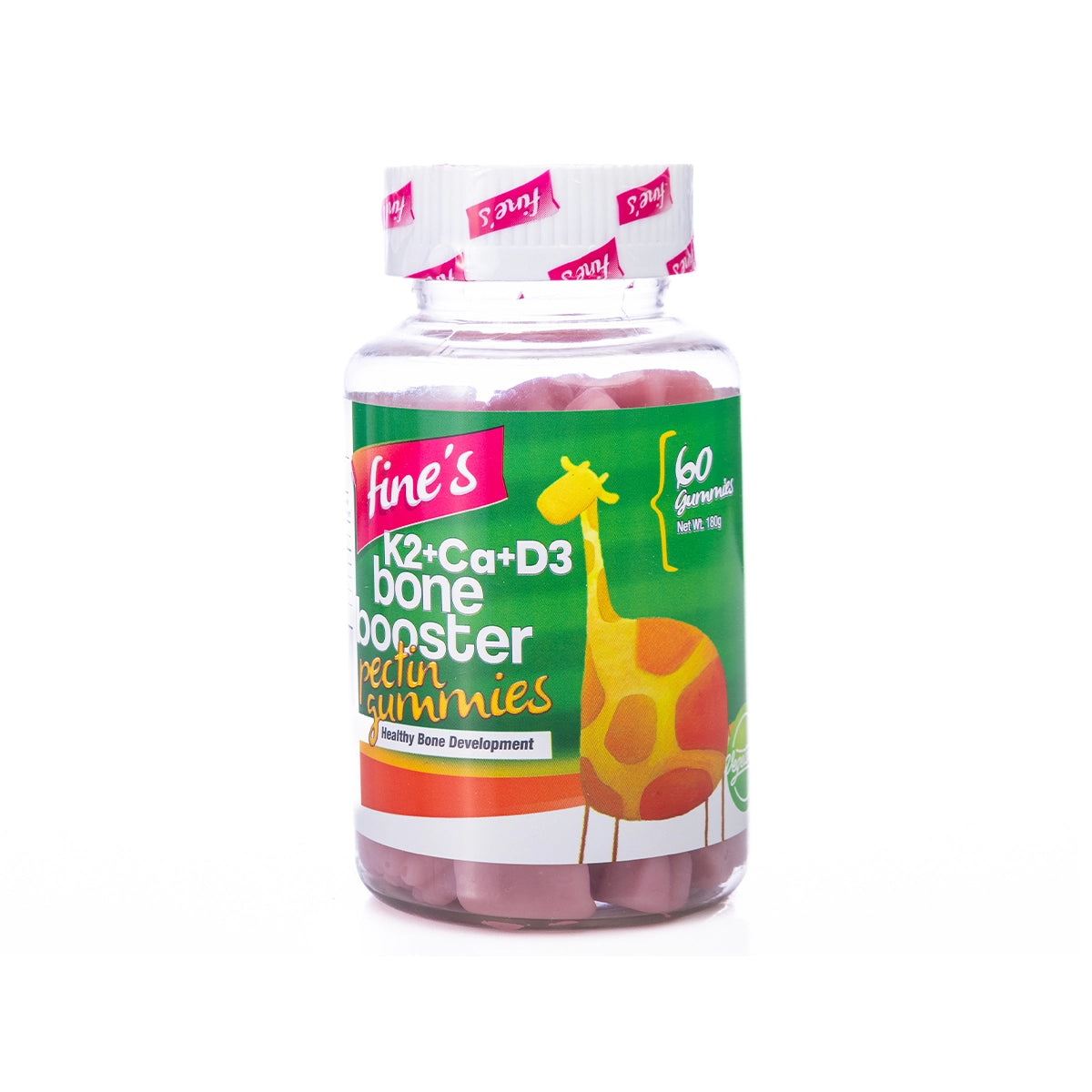 Fine's Kids K2+Ca+D3 Bone Booster 60Gummies