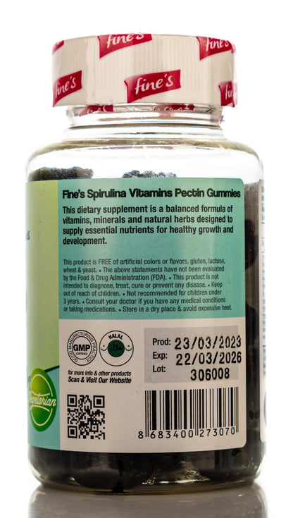 Fine's Kids Spirulina+ Appetite Booster 60Gummies