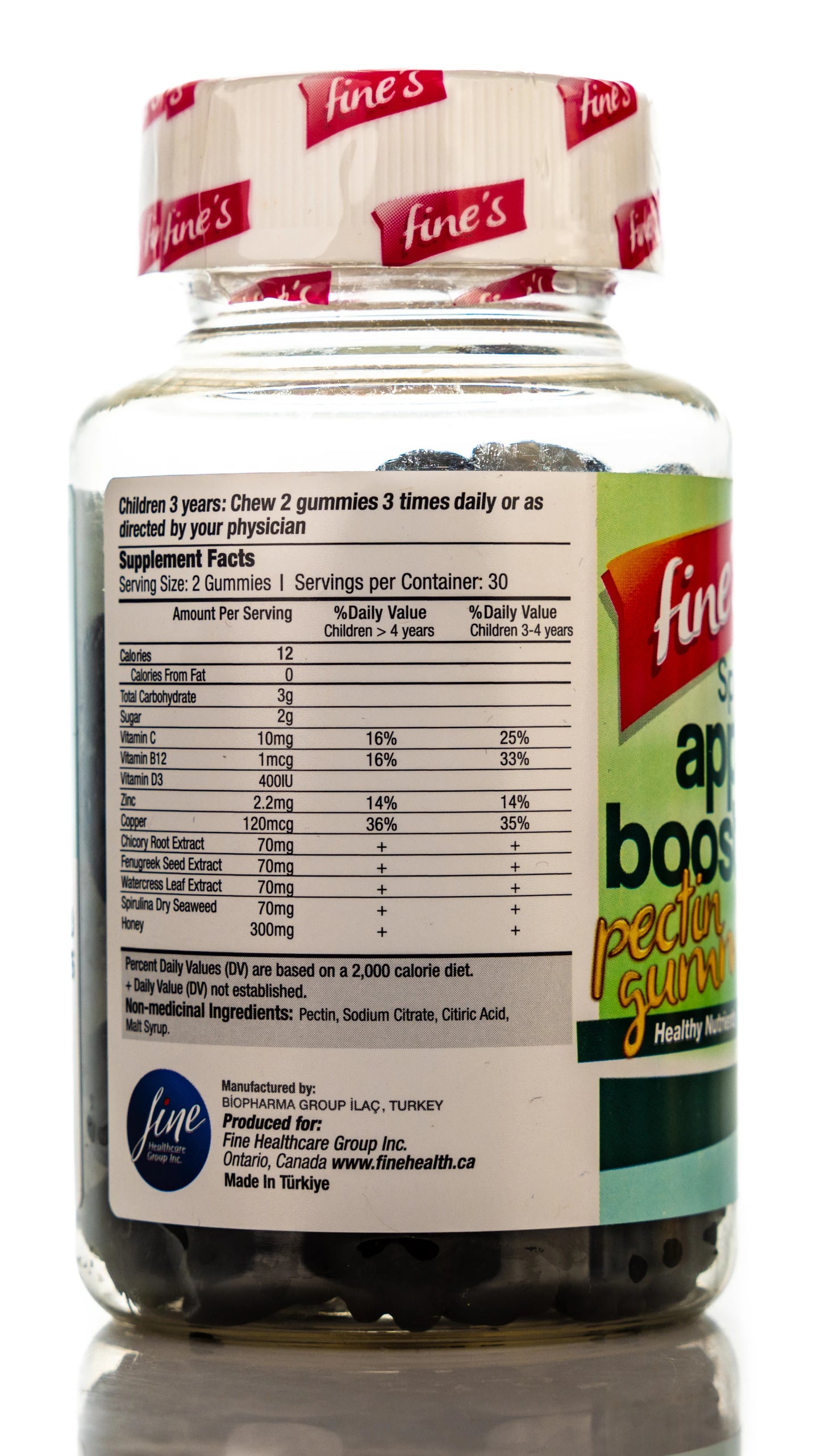 Fine's Kids Spirulina+ Appetite Booster 60Gummies