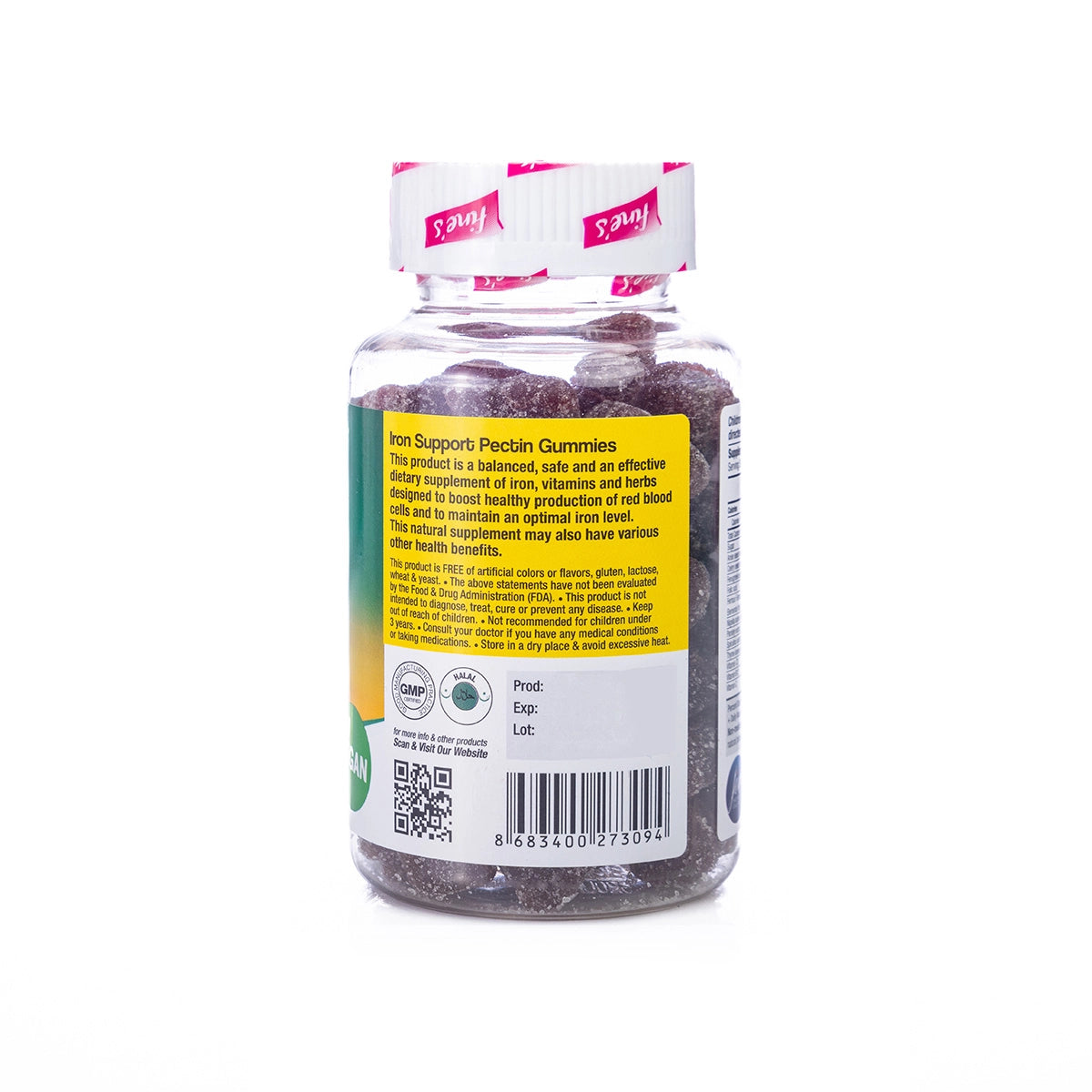 Fine's Kids Fe+ Iron Support 60Gummies