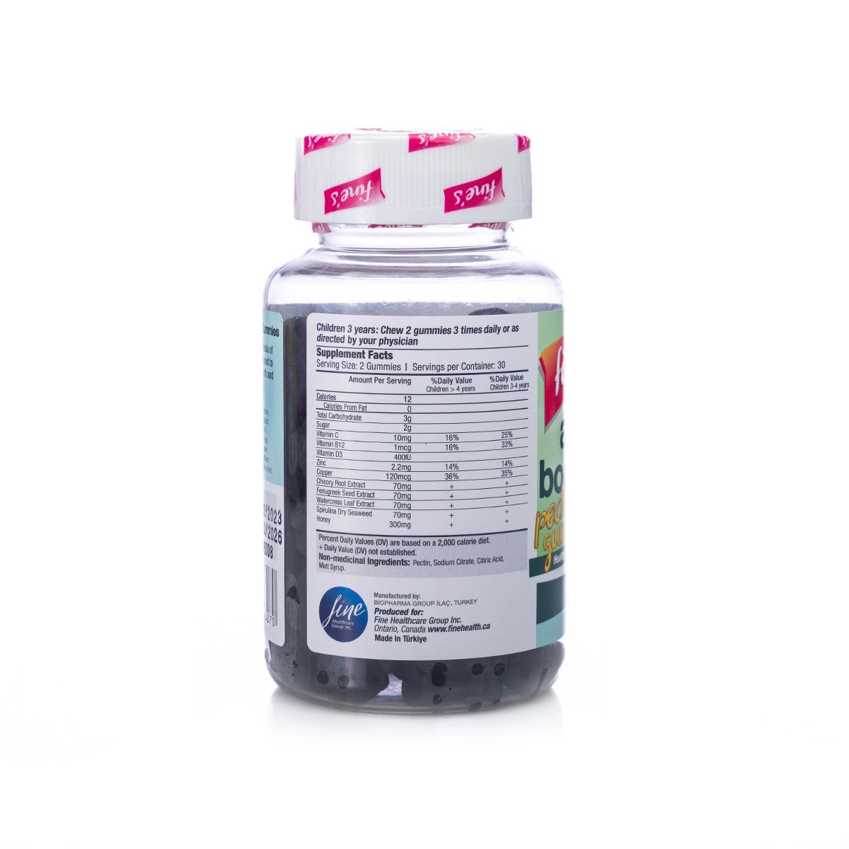 Fine's Kids Fe+ Iron Support 60Gummies