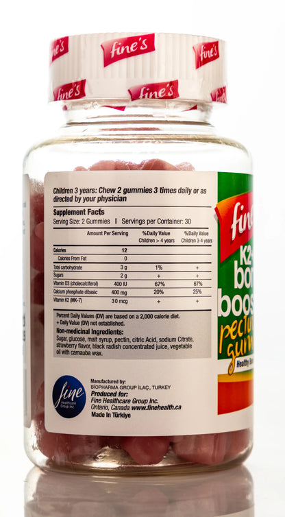 Fine's Kids Fe+ Iron Support 60Gummies
