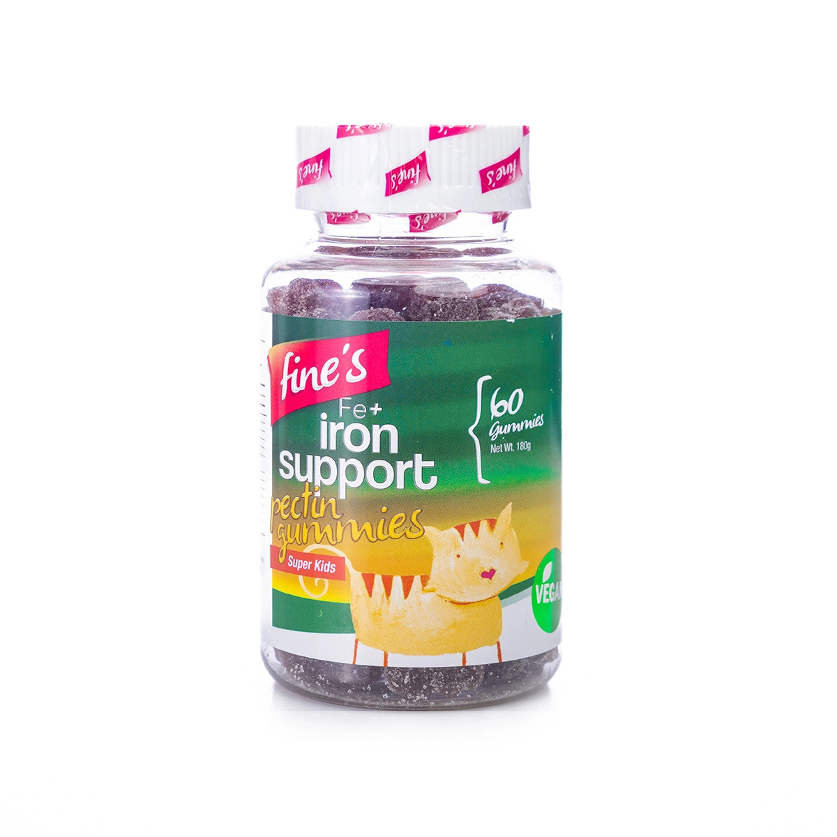 Fine's Kids Fe+ Iron Support 60Gummies