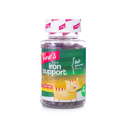 Fine's Kids Fe+ Iron Support 60Gummies