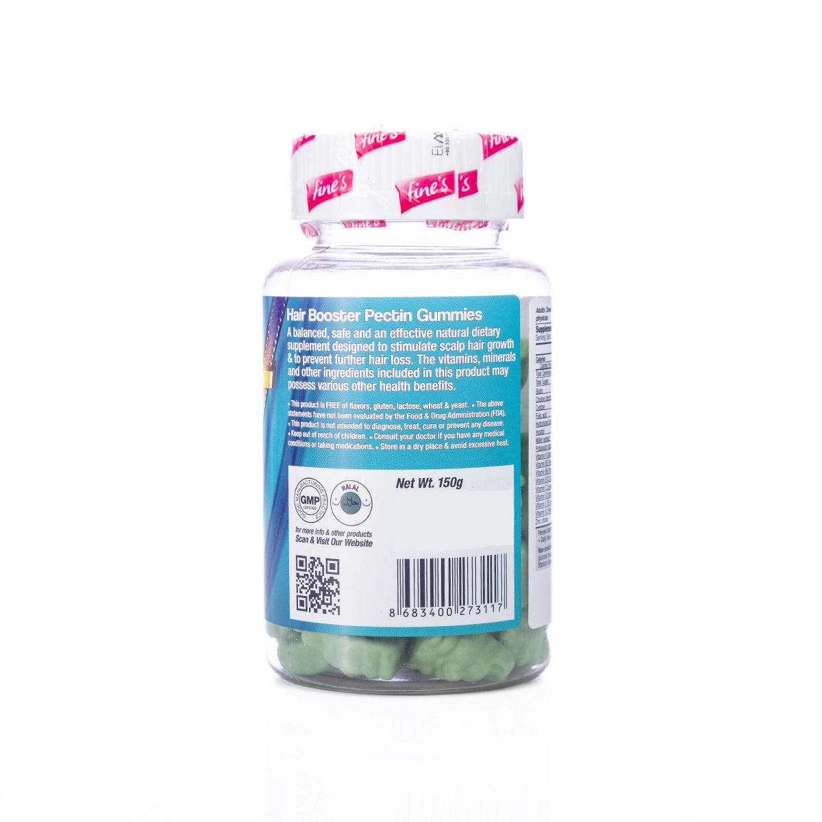 Fine's Adult Biotin + Super Hair Booster 60 Gummies