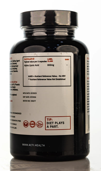 Actihealth Alpha-Lipoic Acid 400mg 60 Capsule