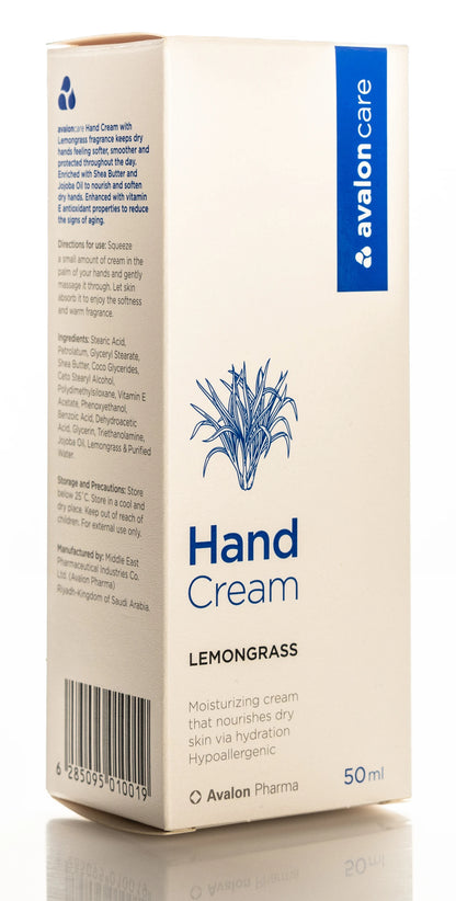 Avalon care Lemongrass Hand Cream 50Ml