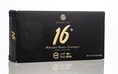 Asentia Manuka 16+ UMF Lozenges 16 Pieces