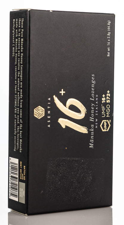 Asentia Manuka 16+ UMF Lozenges 16 Pieces