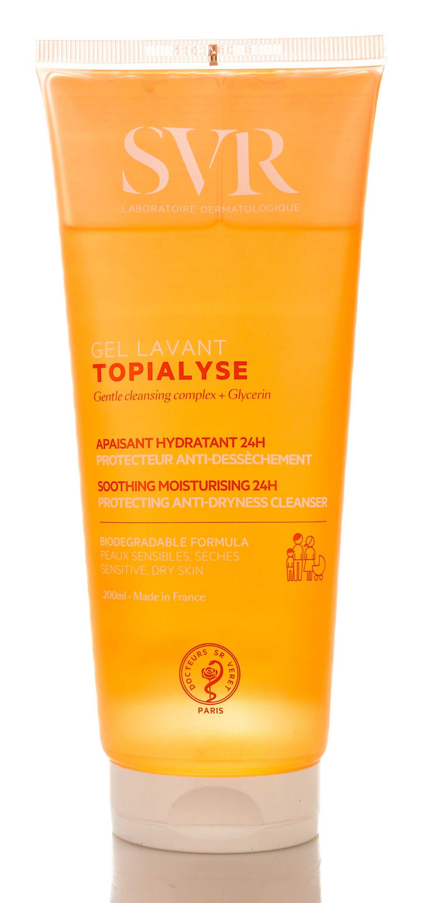 SVR Topialyse Gel Lavant 200ml