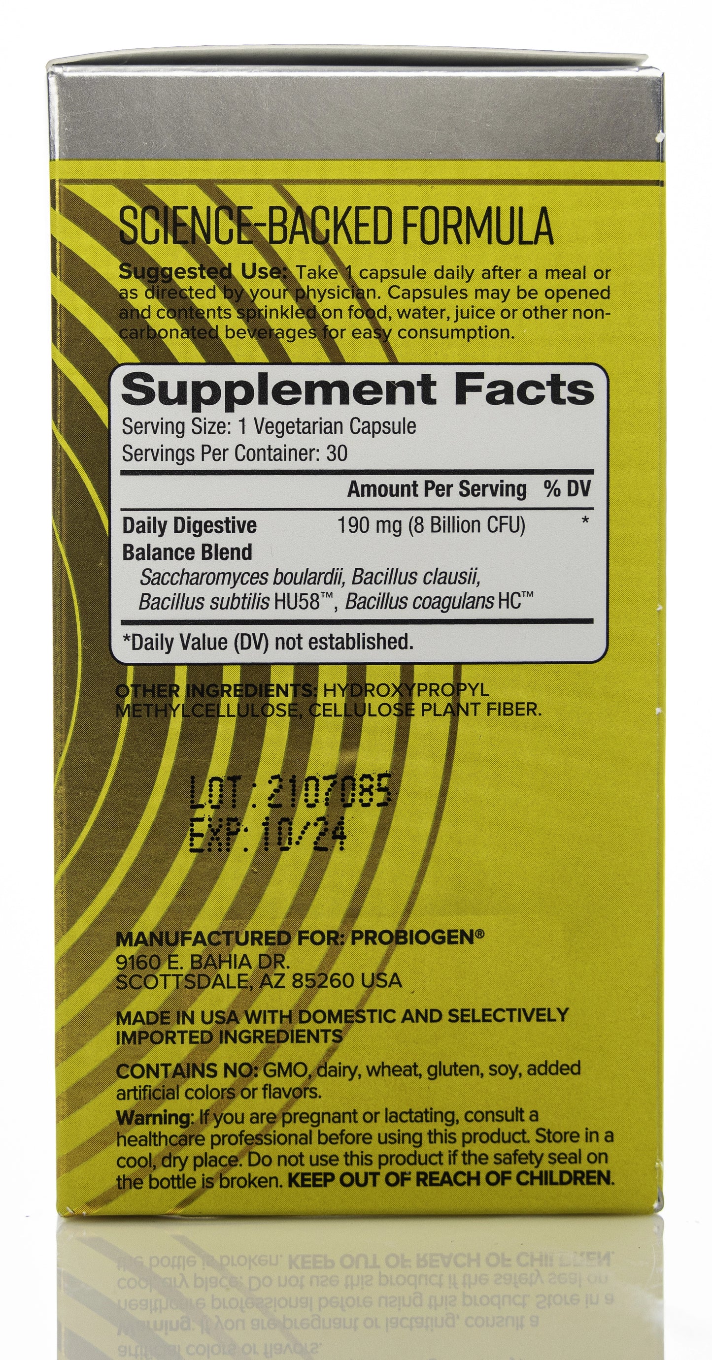 Probiogen Daily Spore Probiotic 30 Capsules