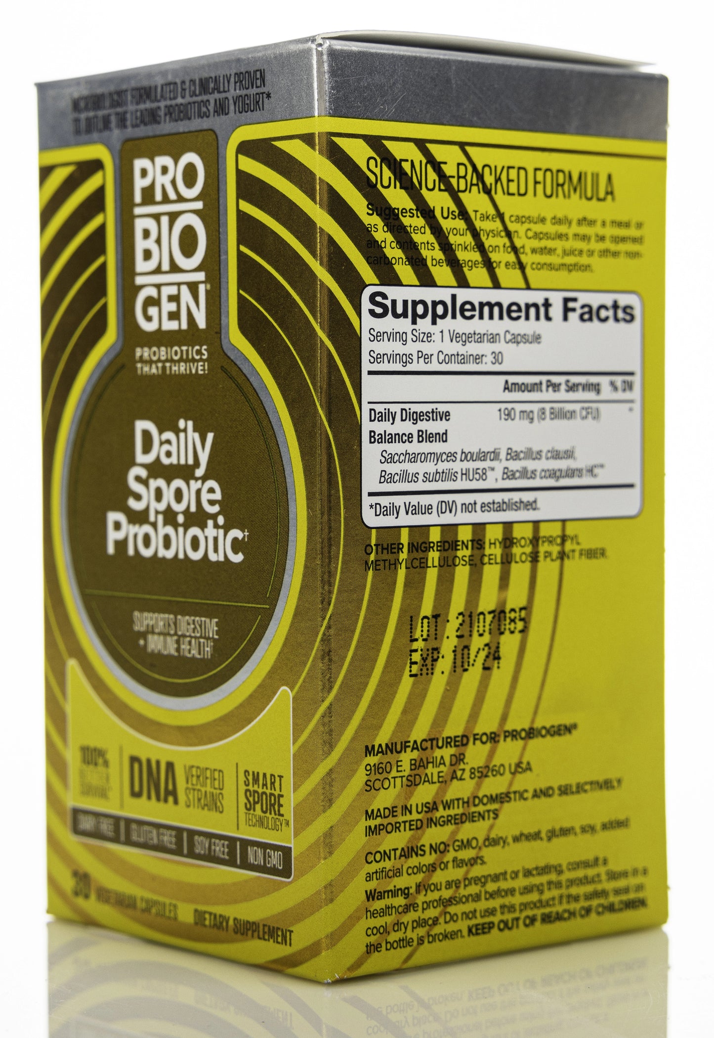 Probiogen Daily Spore Probiotic 30 Capsules