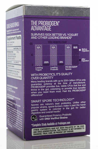 Probiogen Weight Support Spore Probiotic 60 Capsules