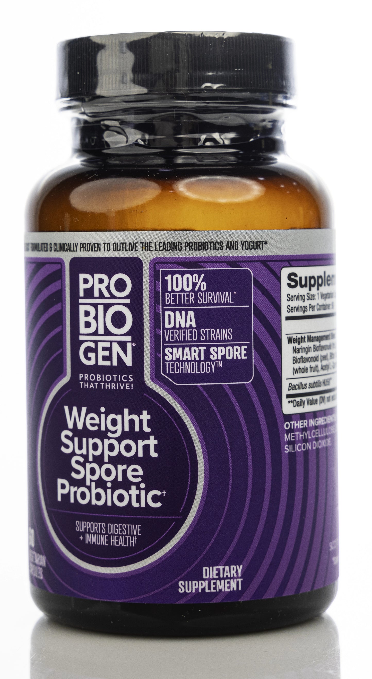 Probiogen Weight Support Spore Probiotic 60 Capsules