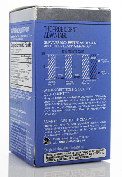 Probiogen Men's Vitality Spore Probiotic 30 Capsules